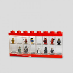 Lego izložbena polica za 16 minifigura: crvena ( 40660001 ) - Img 4