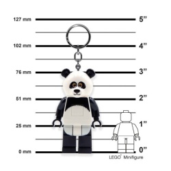 Lego  Minifigure privezak za ključeve sa svetlom: Tip u panda kostimu ( LGL-KE195H )-3