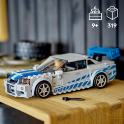 Lego Nissan Skyline GT-R (R34) iz „Paklenih ulica 2” ( 76917 ) - Img 4