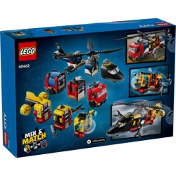 Lego Remiks helikoptera, vatrogasnog vozila i podmornice ( 60462 )-8