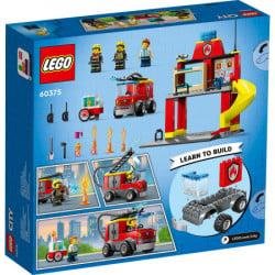 Lego Vatrogasna stanica i vatrogasno vozilo ( 60375 ) - Img 10