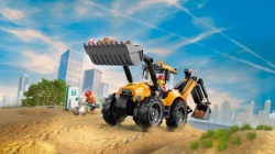 Lego Žuti bager-utovarivač ( 60480 )-4