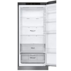 LG kombinovani frižider - zamrzivač dole, total no frost, C, 384L (277+107), door cooling+™, LinearCooling™,  Fresh converter, srebrna, 203-4