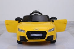 Licencirani dečiji automobil na akumulator AUDI TT Roadster (12V), LED Svetla - Žuti ( SM-24007B )-2