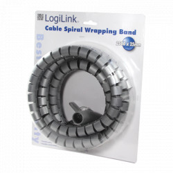LogiLink spiralni držač za kablove 2.5m x 25mm srebrni ( 1476 ) - Img 3