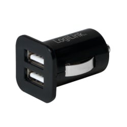 Logilink USB 2-Port punjač za auto, plus pogloga protiv klizanja, crna ( 5367 )-4