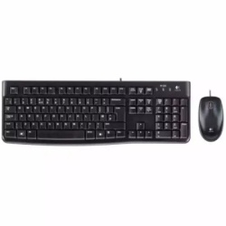 Logitech Deluxe MK120 US, crna Tastatura + miš