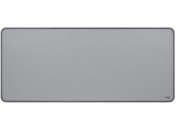 Logitech desk mat studio series - mid grey ( 043558 )
