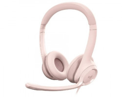 Logitech H390 stereo headset slušalice sa mikrofonom roze - Img 1