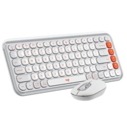 Logitech pop icon combo - off white - us int'l - bt  - intnl-973 ( 920-013141 ) -2