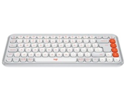 Logitech POP Icon Keys US tastatura bela -4