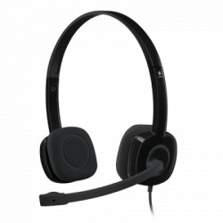 Logitech slušalice sa mikrofonom H151 stereo On Ear 981-000589 - Img 1