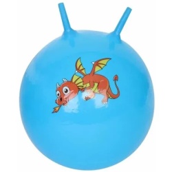 Lopta za skakanje plava, na naduvavanje, 55 cm ( 04-041000 )