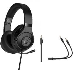 Lorgar Noah 101, gaming headset with microphone, black ( LRG-GHS101B )  - Img 3