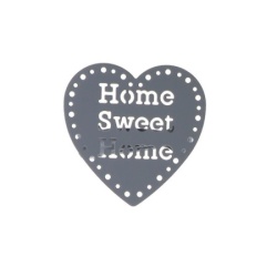 Luance gm home sweet home snala za zavese x 2 metal l tamno siva ( 3098933 )-3