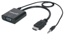 Manhattan 151559 HDMI/M - VGA/F + Audio Adapter -1