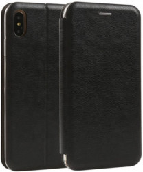 MCLF11-HUAWEI Honor 50 Lite * Futrola Leather FLIP Black (149) - Img 1