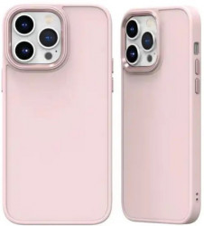 MCTK41-IPHONE 14 pro futrola UTP shiny lens silicone rose (169.) - Img 1