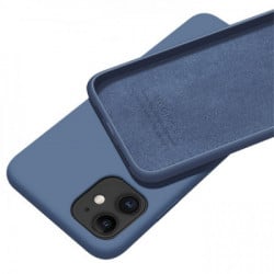 MCTK5-IPHONE 11 Pro Max * Futrola Soft Silicone Dark Blue (159) - Img 1