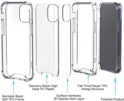 MCTT3-IPH 12 Pro * Futrola hardcase silicone providna (139) - Img 2