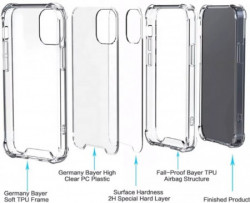 MCTT3-IPH 13 Mini * Futrola hardcase silicone providna (139) - Img 2