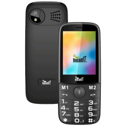 MeanIT Telefon mobilni, 2.8" ekran, Dual SIM, Led lampa - SENIOR 20, Crni-4