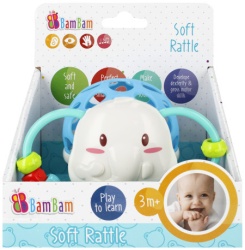 Mekana zvečka za bebe slon ( 434446-P )
