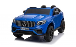 Mercedes GLC AMG 63S - Metalik crveni Licencirani Dvosed 4x4 model 311/1 sa kožnim sedištima i mekim gumama-4