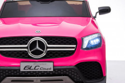 Mercedes GLC Coupe - Pink Licencirani auto na akumulator sa kožnim sedištem i mekim gumama - Img 6
