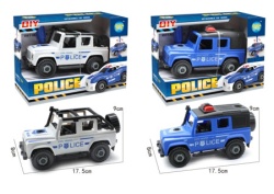 Merx džip policijski u kutiji 17,5 cm ( ms87286 )