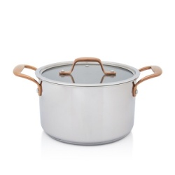 Metalac inox duboka šerpa sa staklenim poklopcem 20cm ( 387165 )
