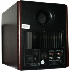 Microlab FC330 aktivni drveni zvucnici 2.1 56W RMS(24W,2x16W), Bluetooth, 3.5mm - Img 3