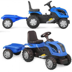 MMX Dečiji Traktor na akumulator - Plavi - Img 2