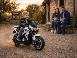 Motor na akumulator za decu model 3 srednja veličina- Bela