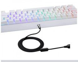 Motospeed CK67 RGB mehanička tastatura bela - crveni prekidač - Img 2