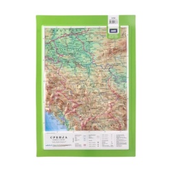Mount everest reljefasta mapa a4 srbija ( B2C06896 )
