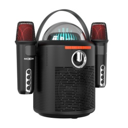  Moxom mx-sk66 zvucnik bluetooth sa dva mikrofona crni ( zv955 )-1