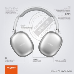 Moxom Slusalice bluetooth mx-wl75 air crne ( SL1555 )-2