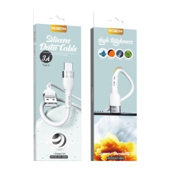 Moxom Usb data kabal mx-cb184 3a type c 1m beli ( U2069 )-2