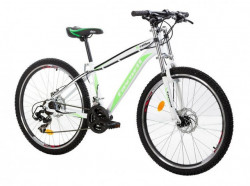 MTB Bicikla X-Caliber 26"/21 bela/neon zelena ( 650070 )