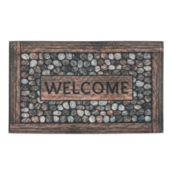 Multy home EU5000158 Otirač print kamenčići (WELCOME) ( EU5000158 )