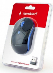 MUSW-4B-03-B Gembird Bezicni mis 2,4GHz opticki USB 800-1600Dpi black/blue 103mm - Img 2