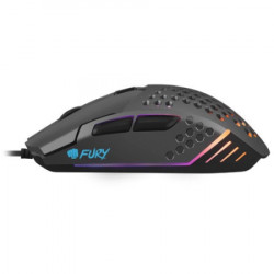 Natec Fury Battler optical mouse 500-6400 DPI, maximum acceleration 12 G, RGB LED black ( NFU-1654 )  - Img 3