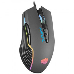 Natec Fury Hustler gaming optical mouse 500-6400 DPI, RGB LED, 7 Buttons, Black ( NFU-1698 )  - Img 4