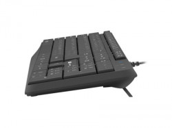 Natec Nautilus slim keyboard US, black ( NKL-1950 ) - Img 2
