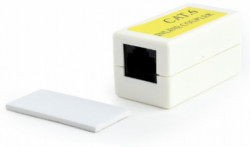 NCA-LC6-01 Gembird Cat.6 LAN coupler white Spojnica za kabl RJ-45F - Img 1