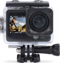 Nedis acam31bk dual screen action cam with hd 1080p@30fps resolution - Img 3