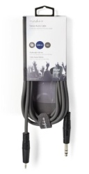 Nedis COTH23205GY30 Stereo Audio Cable 6.35mm muski na 3.5mm muski, 3m, Dark Grey
