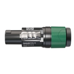 Nedis NTR-NL4FXX-W-S ,6 mm do 12 mm Audio 4-polni speak ON konektor