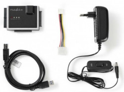 Nedis USB 3.0, za 2,5" i 3,5" HDD, IDE-SATA adapter HDADIS100BK - Img 4
